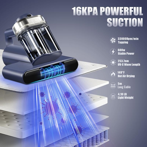 VapoShine PureSleep™ Mattress Vacuum