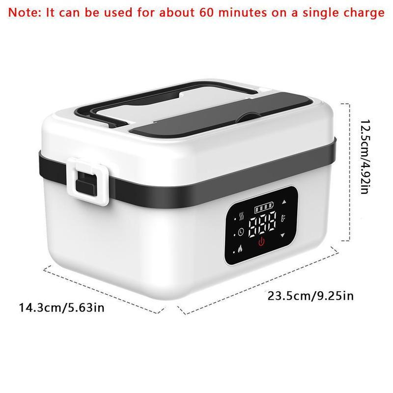 VapoShine HeatBox360™ Self-Heating Lunchbox